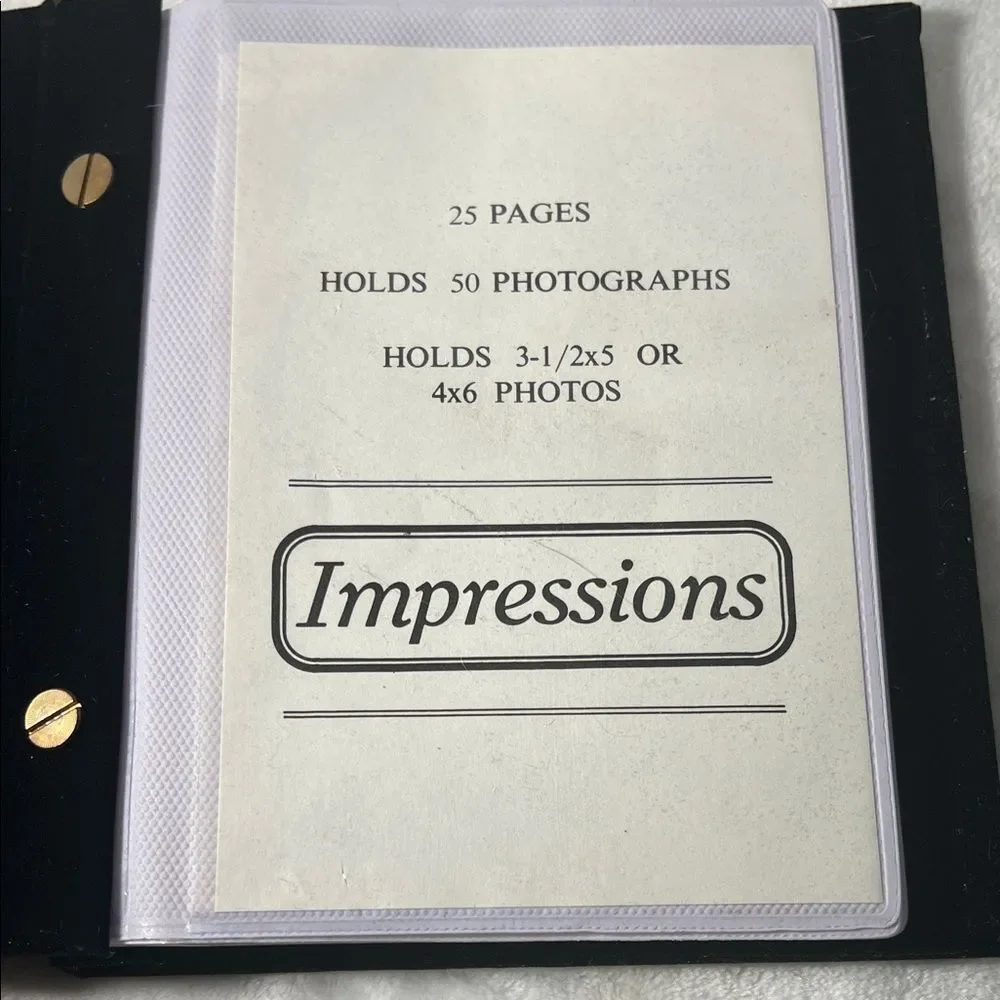 Impressions brass engravable
